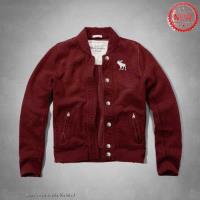 heren abercrombie fitch baseball pullover rode wijn moose logo Breda Shop 8ipsp286